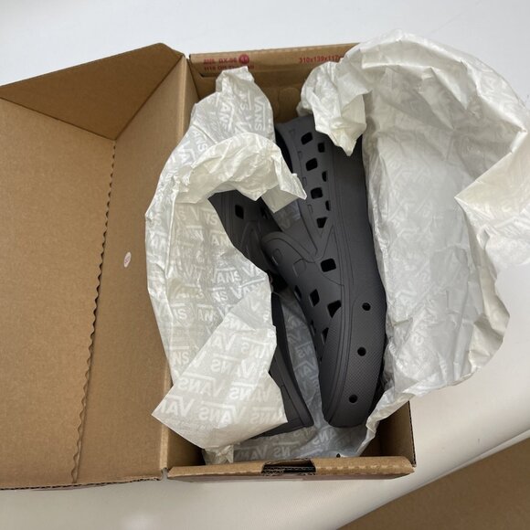 Vans Slip-On Mule TRK Pewter Dark Grey Men 7 / Wom 8.5 US Water Shoe Sandal NEW - Picture 9 of 11